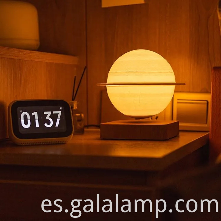 Luces autobiográficas de Saturno de Maglev, luces de habitación decoradas en el ambiente